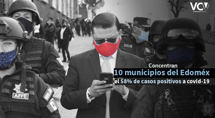 Toluca, el tercer municipio mexiquense con más contagios de coronavirus