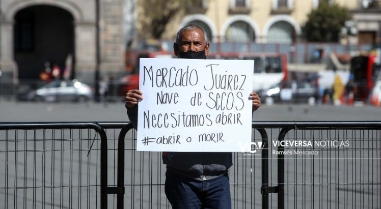 “Ya no podemos resistir”: locatarios del mercado Juárez
