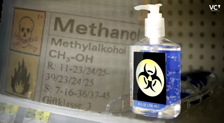 Alerta COFEPRIS presencia de metanol en  productos desinfectantes
