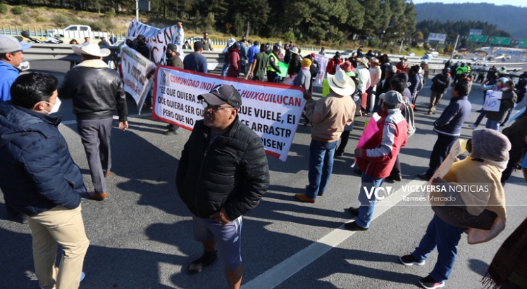 Presionan fraccionadoras para apresar a defensores de la tierra en Huixquilucan